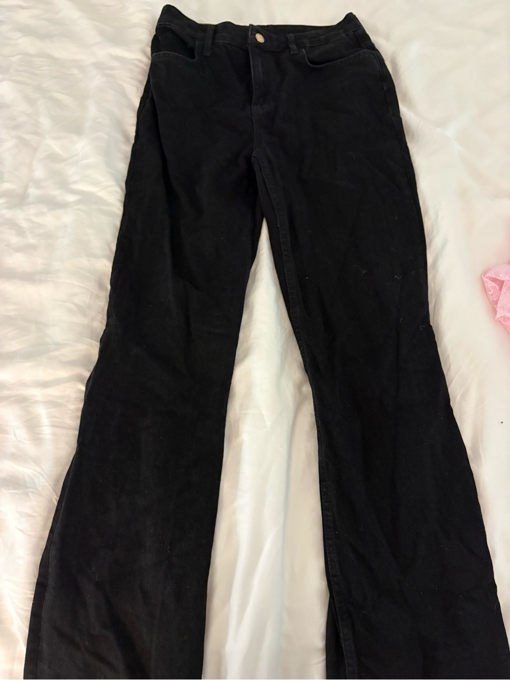 Zara Black straight Leg Jeans